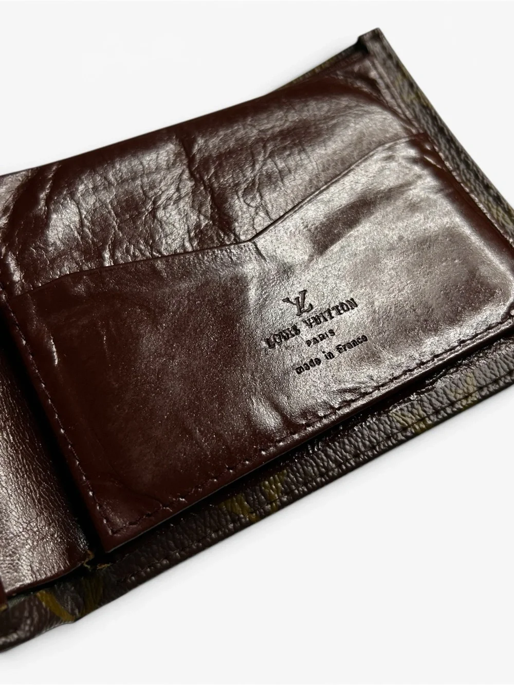 Vintage Louis Vuitton Monogram Time Capsule Bifold Wallet‎ w/ Removable Insert